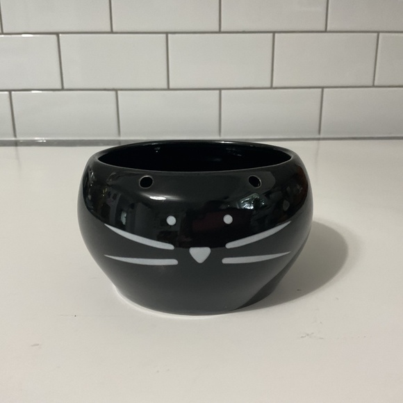 Koolkatkoo Black Cat White Whistlers Ceramic Planter - Picture 4 of 5